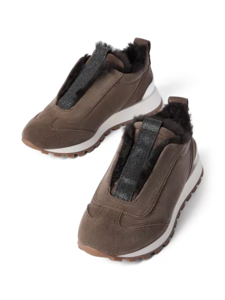 Sneakerși Brunello Cucinelli maro