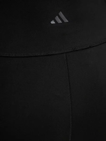 Однотонные леггинсы Adidas Performance черные