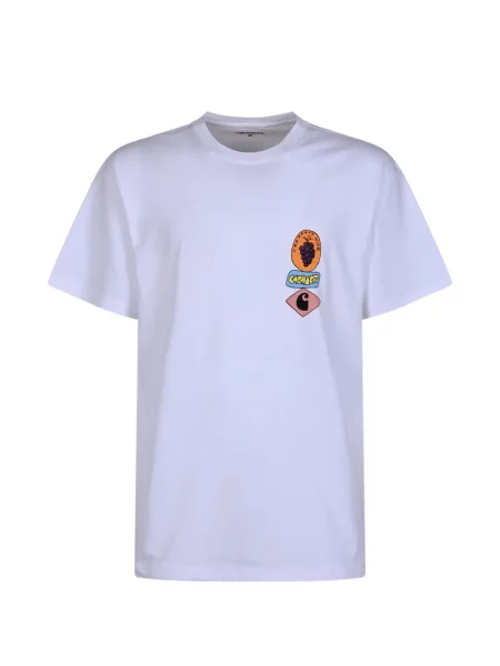 Tricou Carhartt Wip cu imagine alb