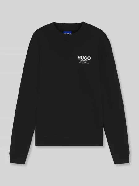 HUGO Blue bluza Nespon czarna