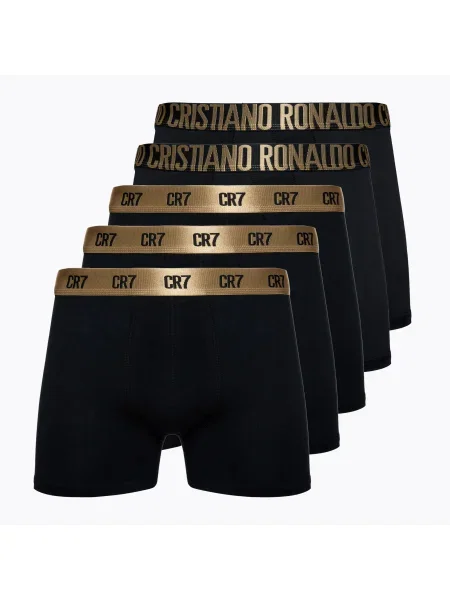Pánske boxerky Basic Trunk 5 párov zlaté čierna
