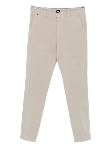 Pantaloni Boss din țesătură twill