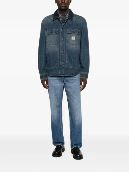 Blugi Carhartt Wip albastru
