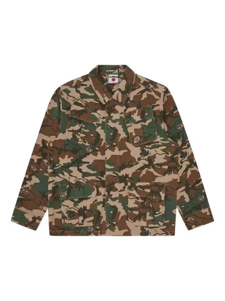 Maskáčová bunda Icecream zelená