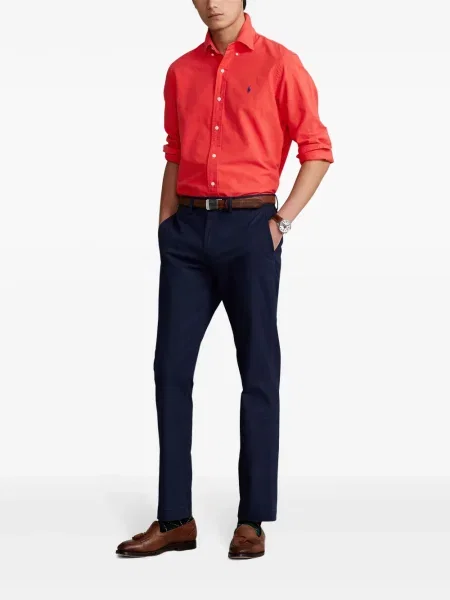 Polo Polo Ralph Lauren cu imagine de lână de costum verde