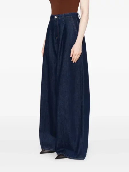 Blugi 7 For All Mankind plisate albastru