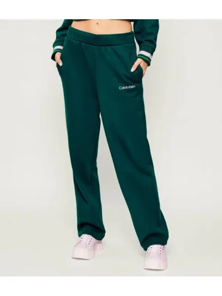 Calvin Klein Performance Pantaloni de trening verde
