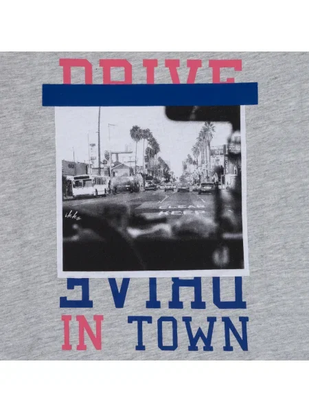 Tricou copii Ikks gri