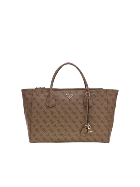 Rucsac Guess cu autograf bej