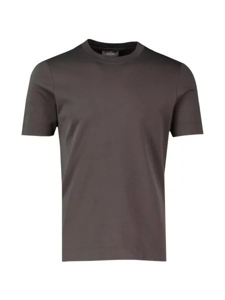 Tricou Gran Sasso cu decolteu rotund gri