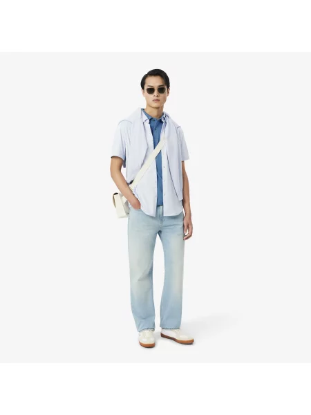 Lacoste Koszulka Polo Light Classic Fit niebieska