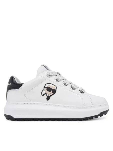 Sneakersy KARL LAGERFELD białe