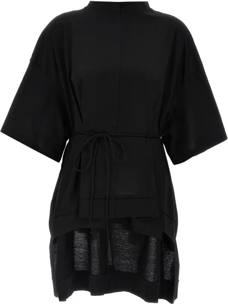 Koszulka Di.la3 Pari' asymetryczna czarna