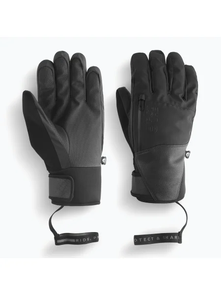 Lyžařské rukavice Picture Madson Gloves black černé