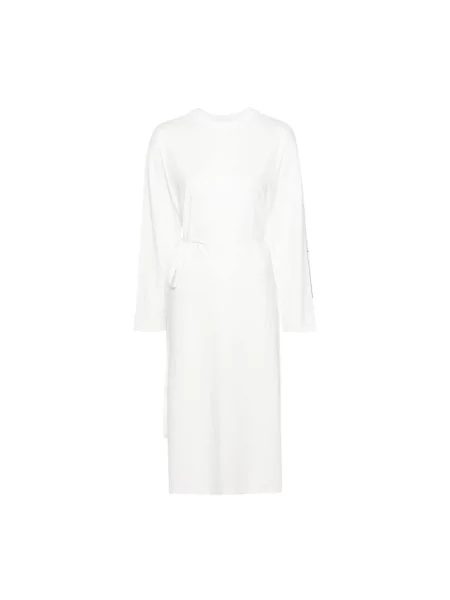 Sukienka midi Mm6 Maison Margiela biała