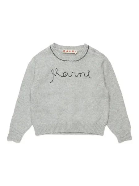 Sweter dziecięcy Marni szary