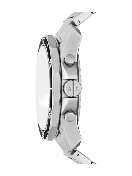 Ceas cronograf Armani Exchange argintiu