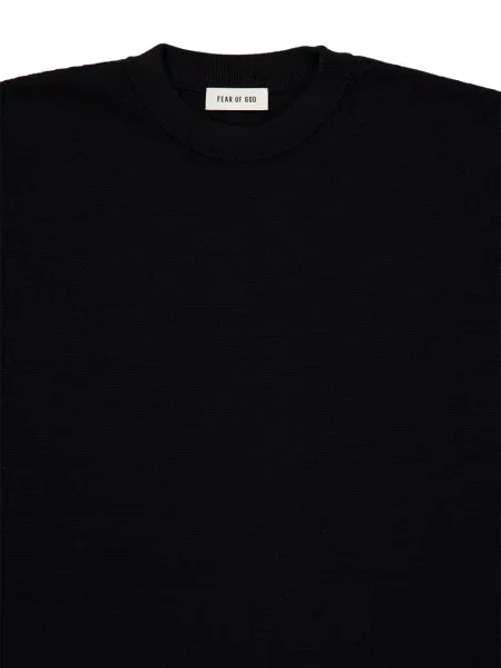 Μάλλινη μπλούζα Fear Of God μαύρο