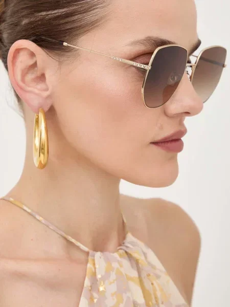 Jimmy Choo ochelari de soare femei roz