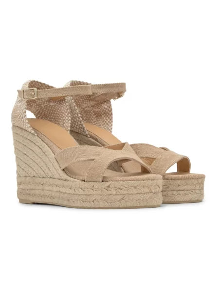 Castañer Espadryle beżowy