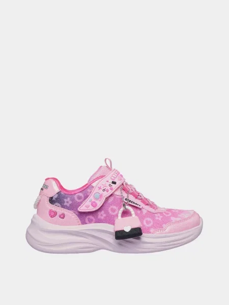 Детские кроссовки Skechers розовые