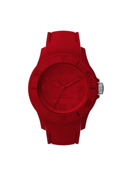 Lniany zegarek Ice Watch czerwony