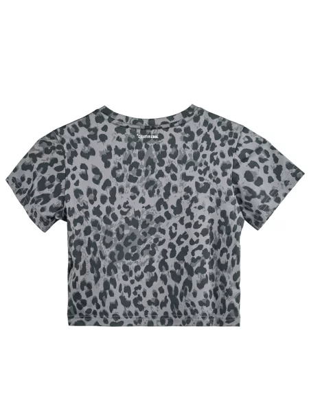 Tricou sport copii Adidas gri