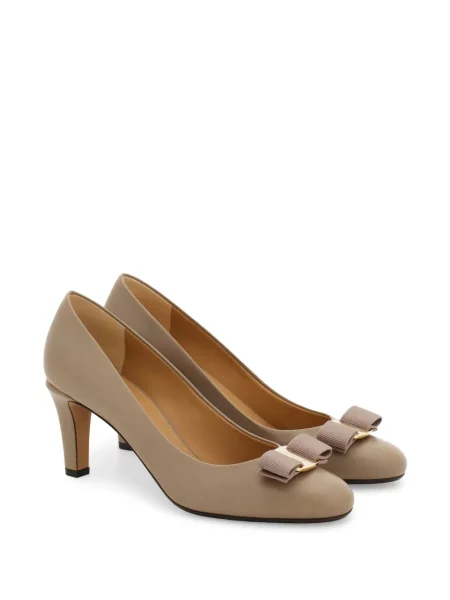 Pantofi cu toc Ferragamo cu funde