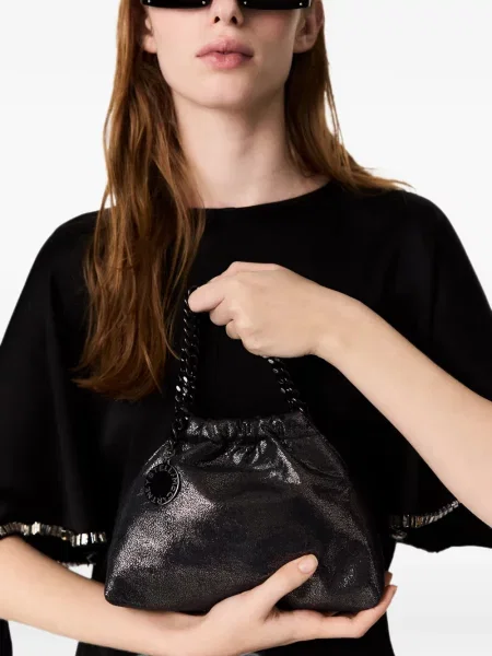 Geantă shopper Stella Mccartney negru