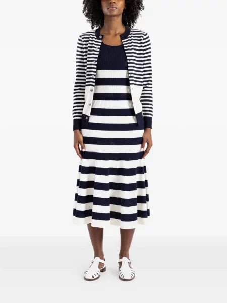 Rochie midi Junya Watanabe fără mâneci albastru