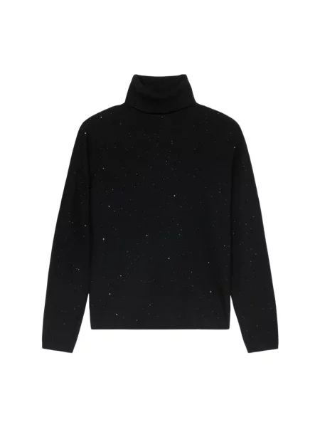 Golf golf Oltre z cekinami czarny