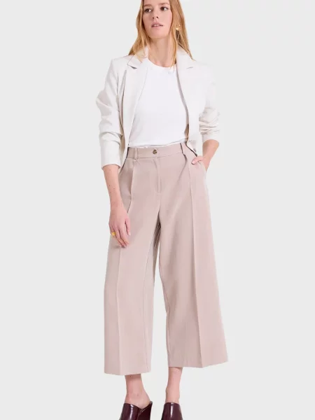 Штани Naf Naf бежеві