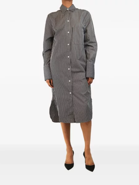 Rochie tip cămașă Toteme negru
