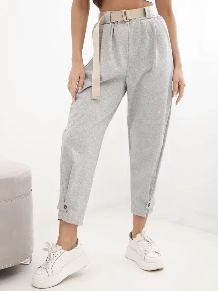 Pantaloni Kesi Włoski melange gri