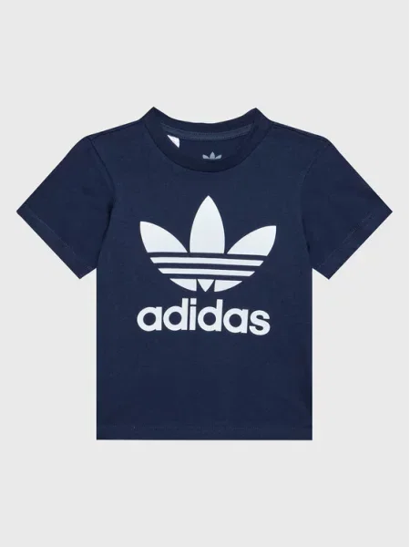 Otroška kratka majica adidas Originals modra
