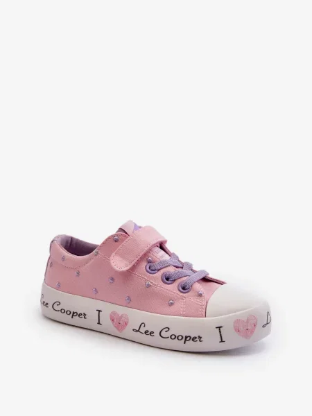 Gyerek tornacipő Lee Cooper fehér