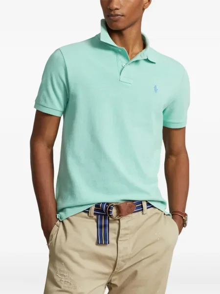 Ριγέ δερμάτινος κάλτσες Polo Ralph Lauren με κορδόνι μαύρο