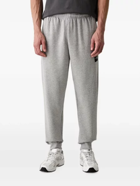 Pantaloni The North Face alergare cu autograf gri