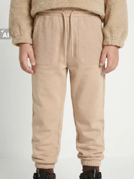 Sinsay Oversize jogger tepláky hnědá
