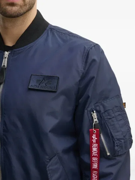 Geacă bomber Alpha Industries albastru