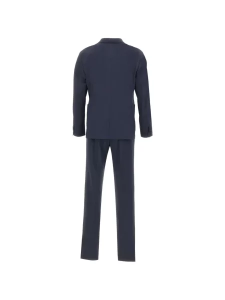 Costum Manuel Ritz cu două rânduri de nasturi albastru