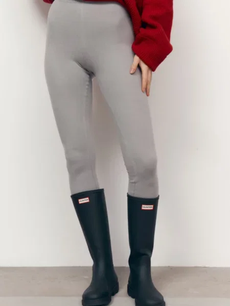 Флисовые леггинсы Lilove серые