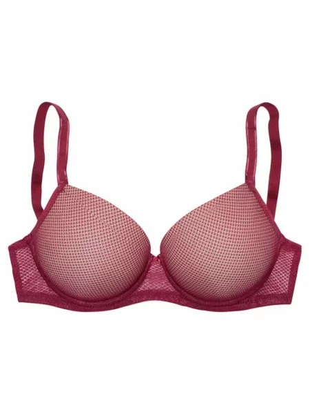 LASCANA Sutien Invisible Pink' roșu