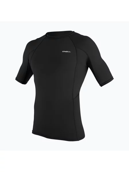 Tricou de înot pentru bărbați O'Neill Basic Skins Rash Guard SS black negru