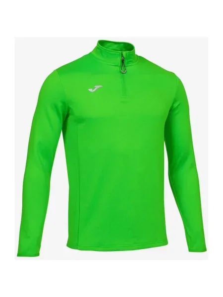 Jasnozielona bluza Joma Running Night Half Zip S zielona
