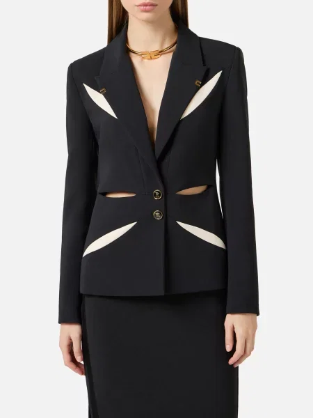 Піджак Elisabetta Franchi чорний