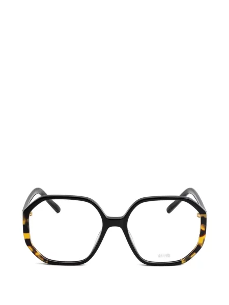 Ochelari de soare Kaleos cu imprimeu geometric negru