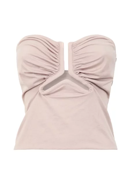 Sutien Rick Owens din jerseu roz