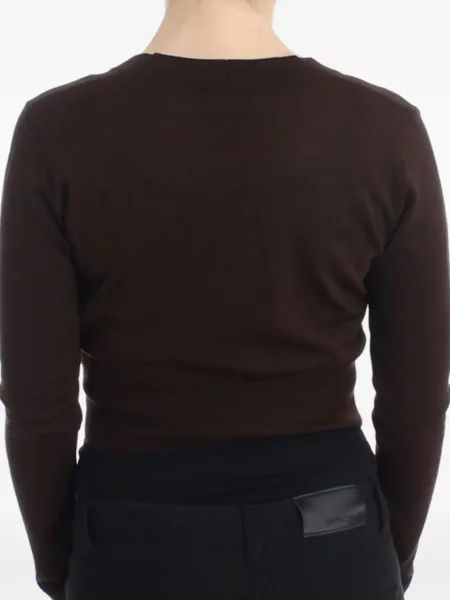 Decupat cardigan Roberto Cavalli maro