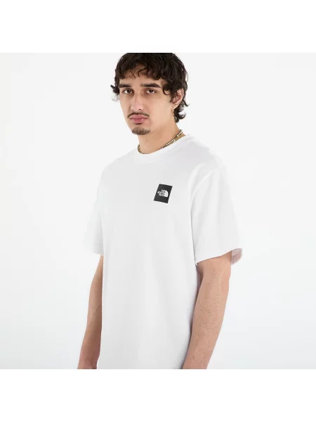 Krátky tričko The North Face s krátkymi rukávmi biela